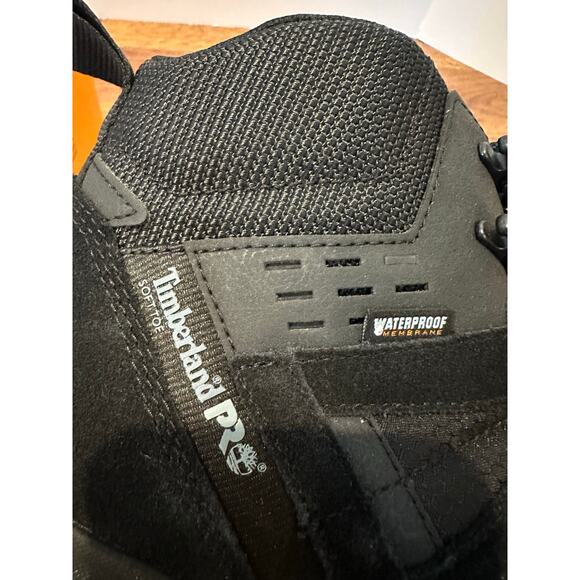 Timberland PRO Switchback Waterproof Hiker Boots - Black Size 9.5 - Picture 10 of 10